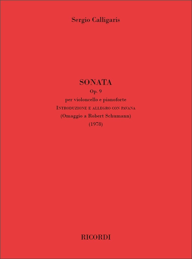 Sonata op. 9